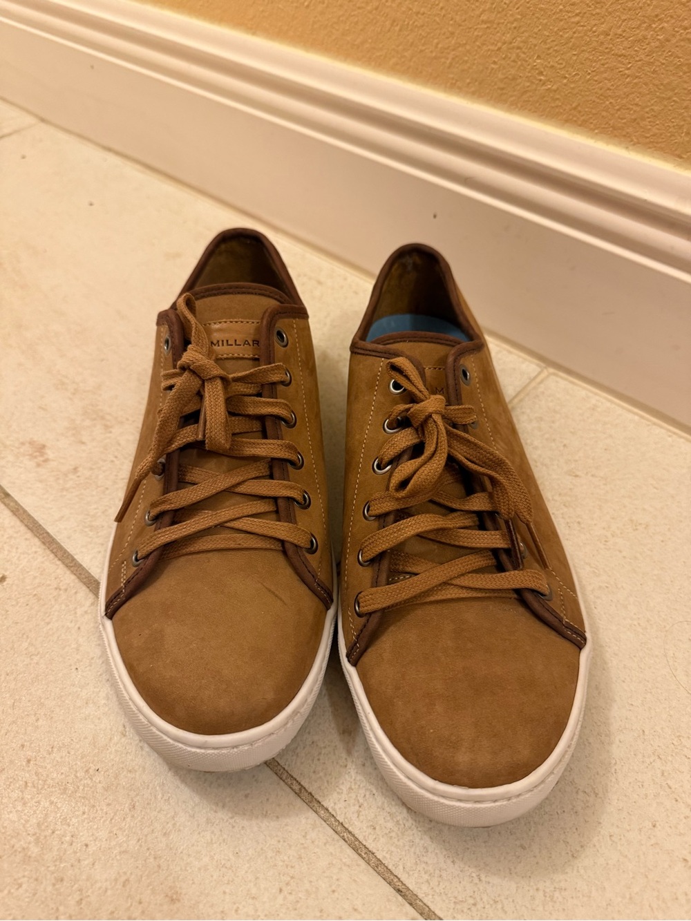 Peter Millar leather lace up shoes 10